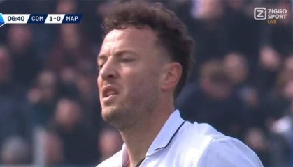 意甲历史上的30米超级乌龙！后卫180度回传，门将陷入困境